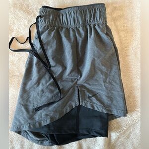 Nike Gray Training Shorts